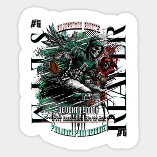 Alabama Roots, Philadelphia Heights - Devonta Smith Slim Reaper of Philly Sticker